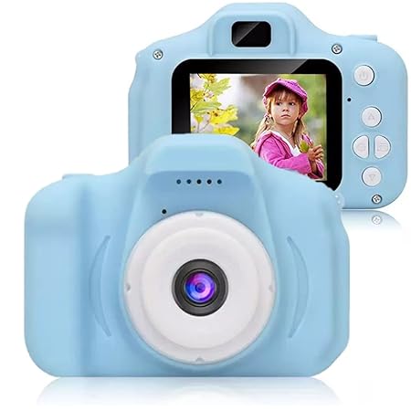 Mini kids digital camera, pink toy camera with 2.0-inch screen