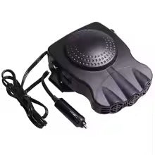 Portable car heater fan 360 degree rotary holder for dashboard use
