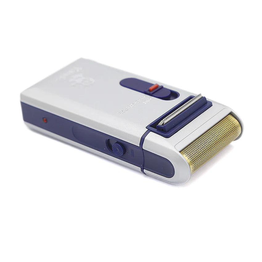 Yandou electric razor side view with ON OFF CHARGE switch