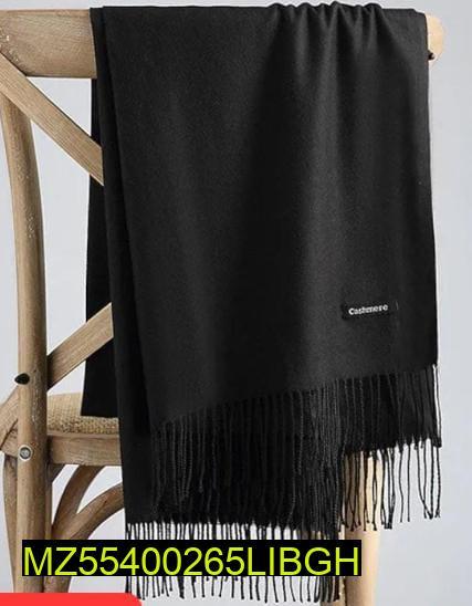 1 Pc Women's Cashmere Plain Shawl