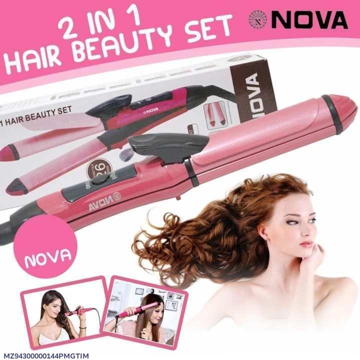 Revolutionary 2 In 1 Hair Straightener - Ultimate Smooth & Frizz-Free Styling Tool