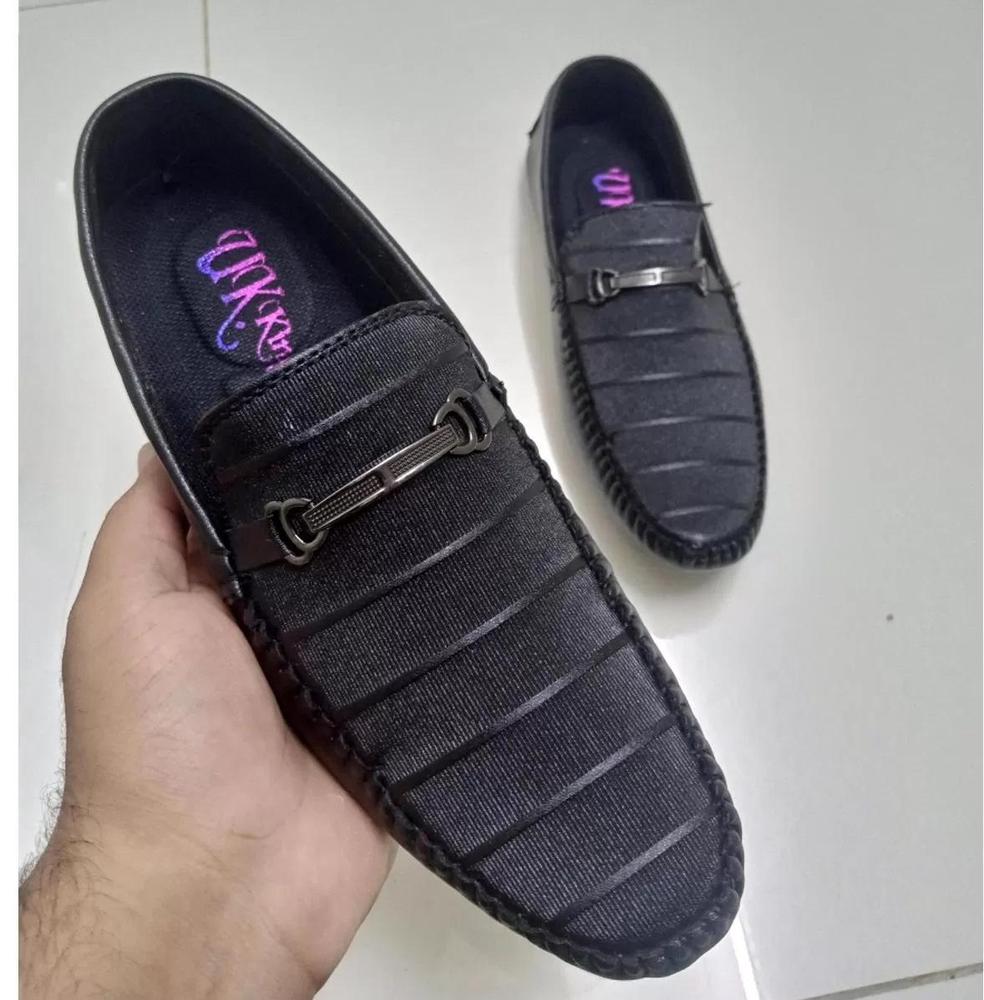Men's Formal Loafer, Black Line - PrimeKart Pakistan