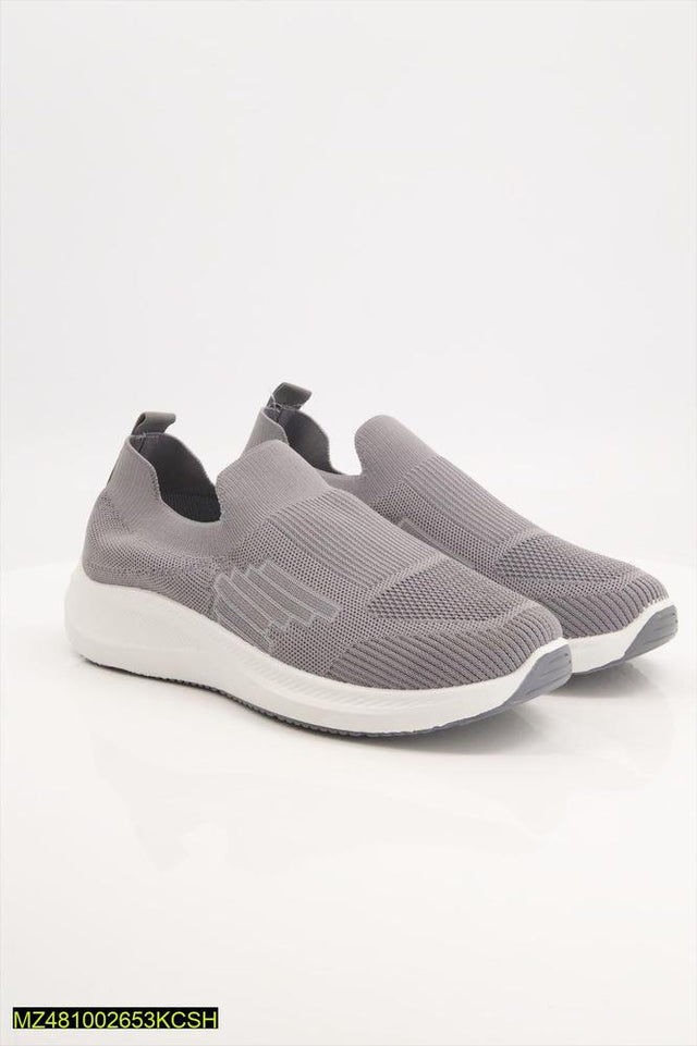 Slip On Jogging Lightweight Shoes-(8508)-Sketcher, Grey