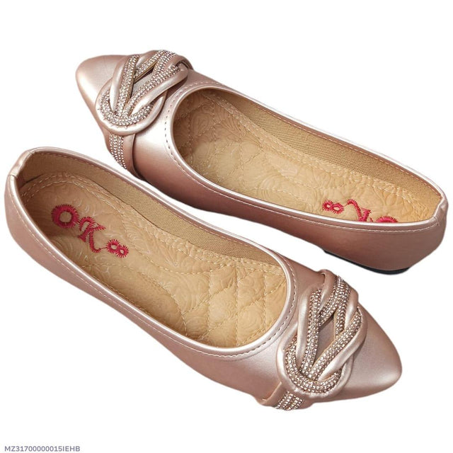 Women's PU Leather Fancy Pumps - PrimeKart Pakistan