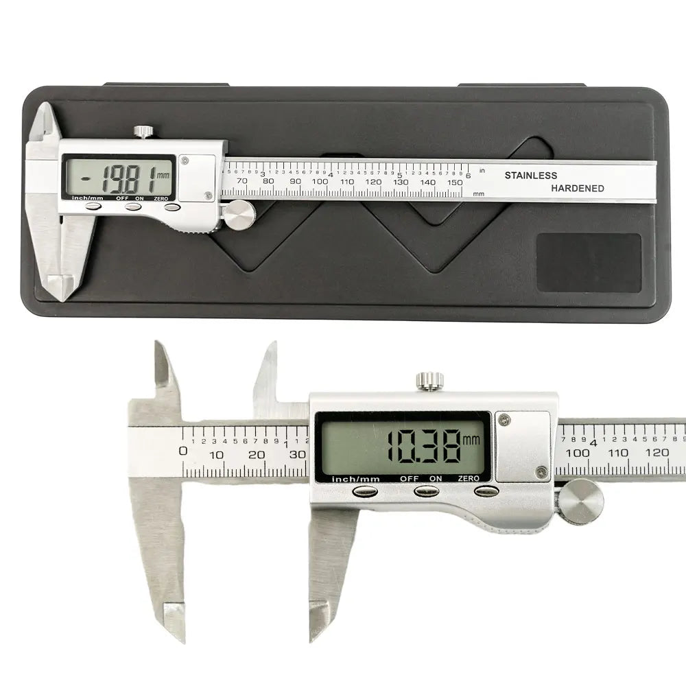Digital vernier caliper 150mm LCD stainless steel