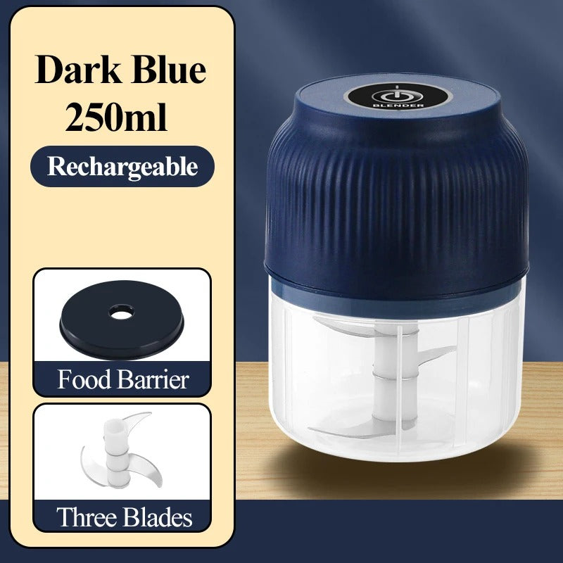 Mini chopper dark blue variant