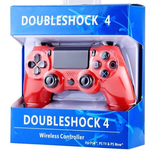PS4 controller buttons and D-pad close up