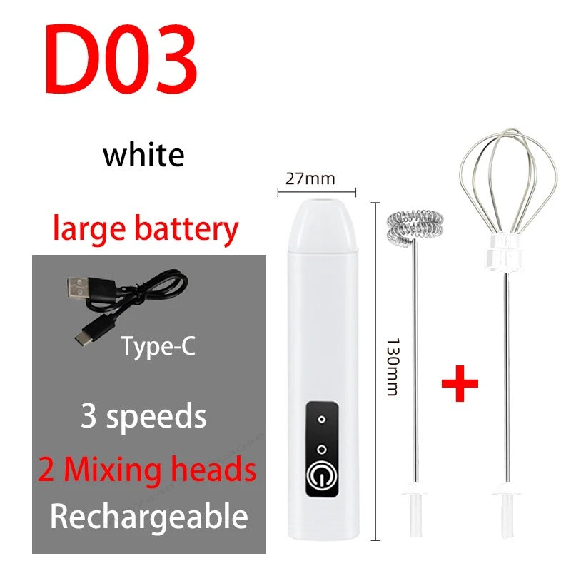 Milk frother white variant D03