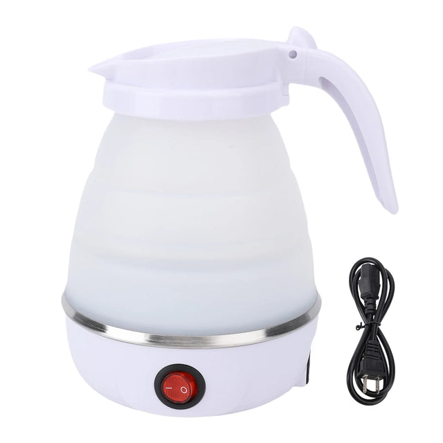 Foldable silicone travel electric kettle - main view