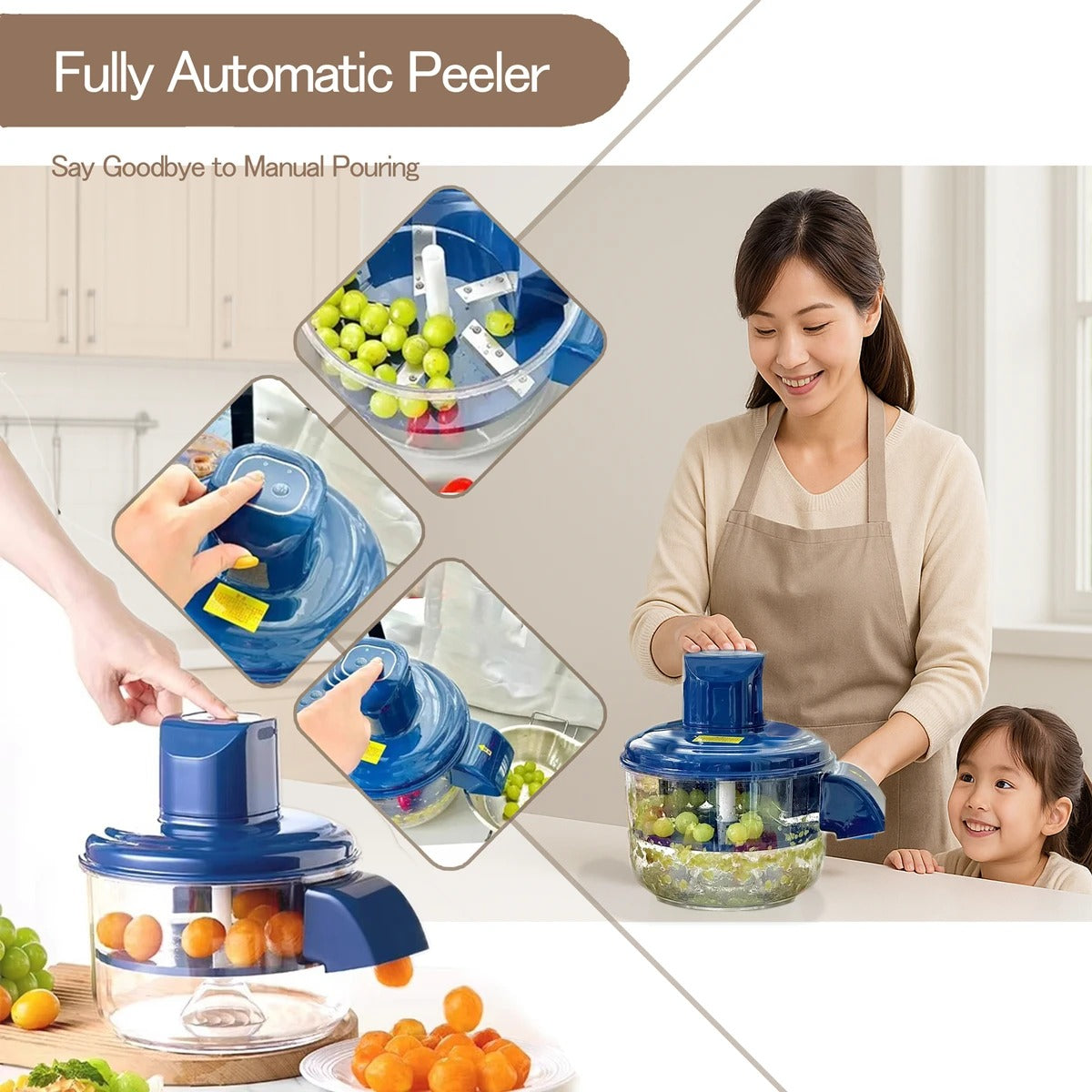Electric vegetable peeler - main product view