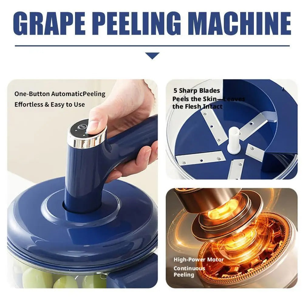 Automatic electric peeler blue variant