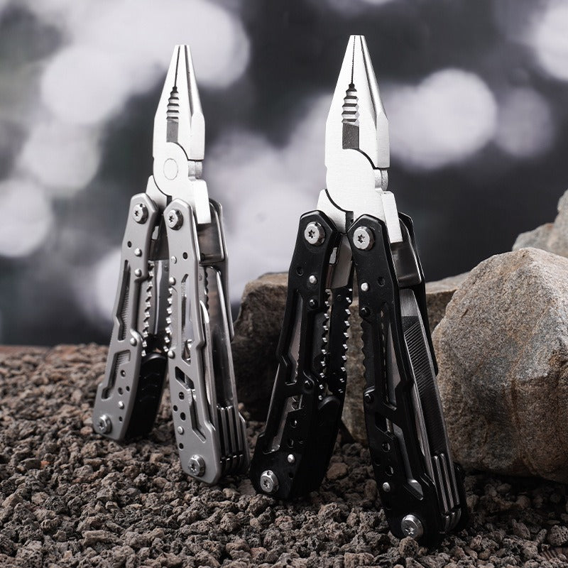 Multi-tool pliers lifestyle two-tone