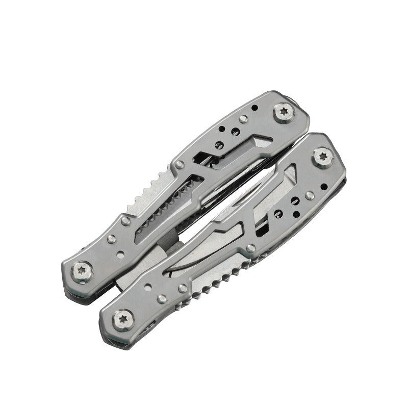 Folding multi-tool pliers silver variant