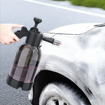 Car foam cannon hand-pump sprayer bottle spraying foam