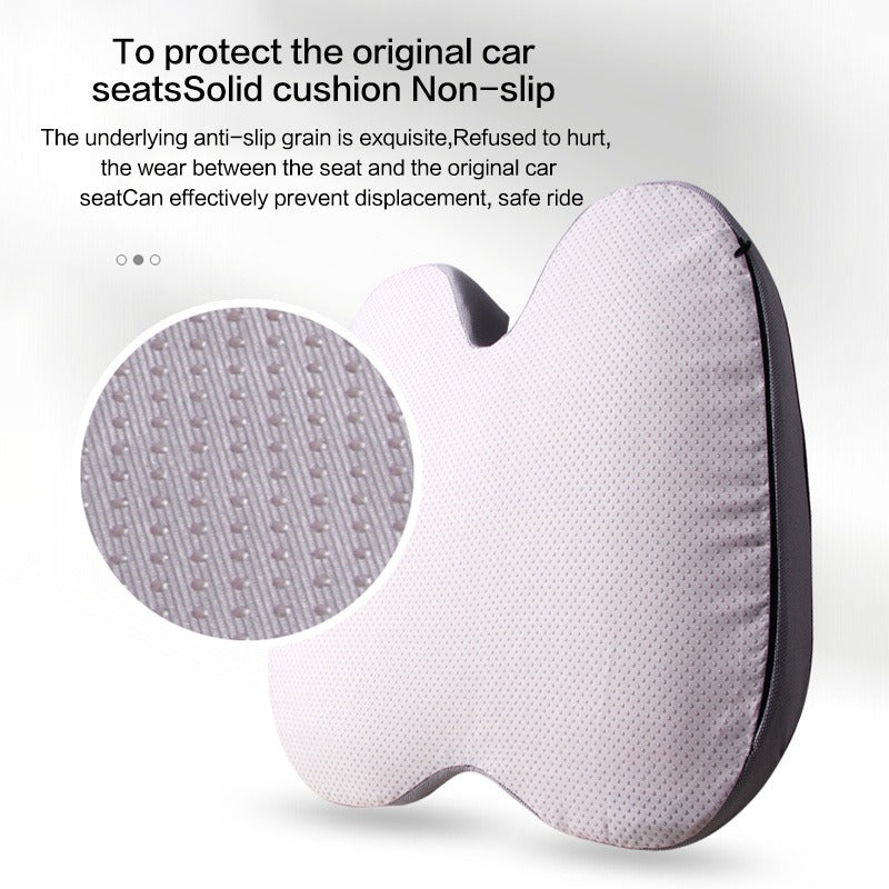 Seat cushion pressure relief features view