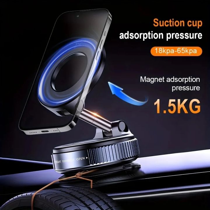 K007 suction cup 18-65kpa adsorption pressure with 1.5KG magnetic hold