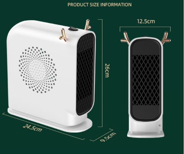 Office Student Dormitory Heater Desktop Heater - PrimeKart Pakistan