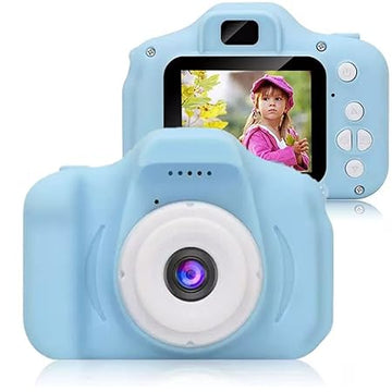Mini kids digital camera, pink toy camera with 2.0-inch screen
