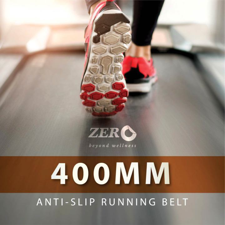 ZTR-15 treadmill running deck — 40 cm wide platform, 110 cm running belt