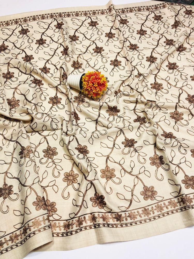 1 Pc Women's Woolen Embroidered Shawl - PrimeKart Pakistan