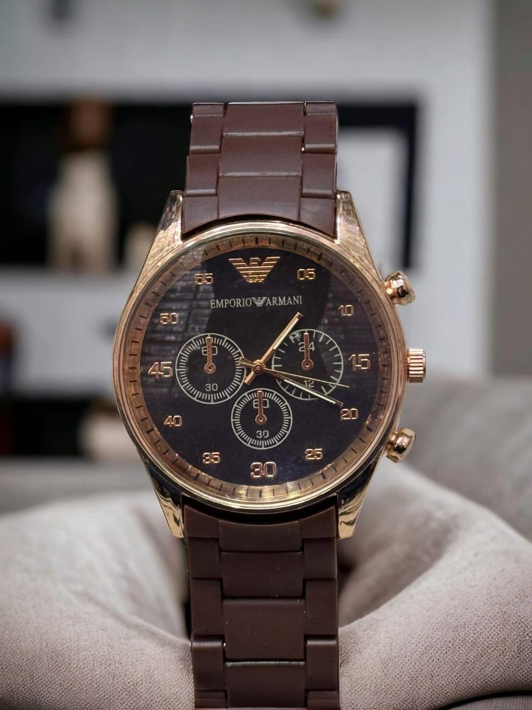 Men's Quartz Analog Watch with Chain Strap - 1 Pc - PrimeKart Pakistan