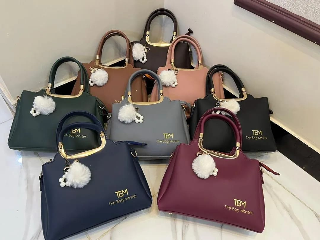 Stylish Women's Rexine Hand Bag - 1 Pc - PrimeKart Pakistan