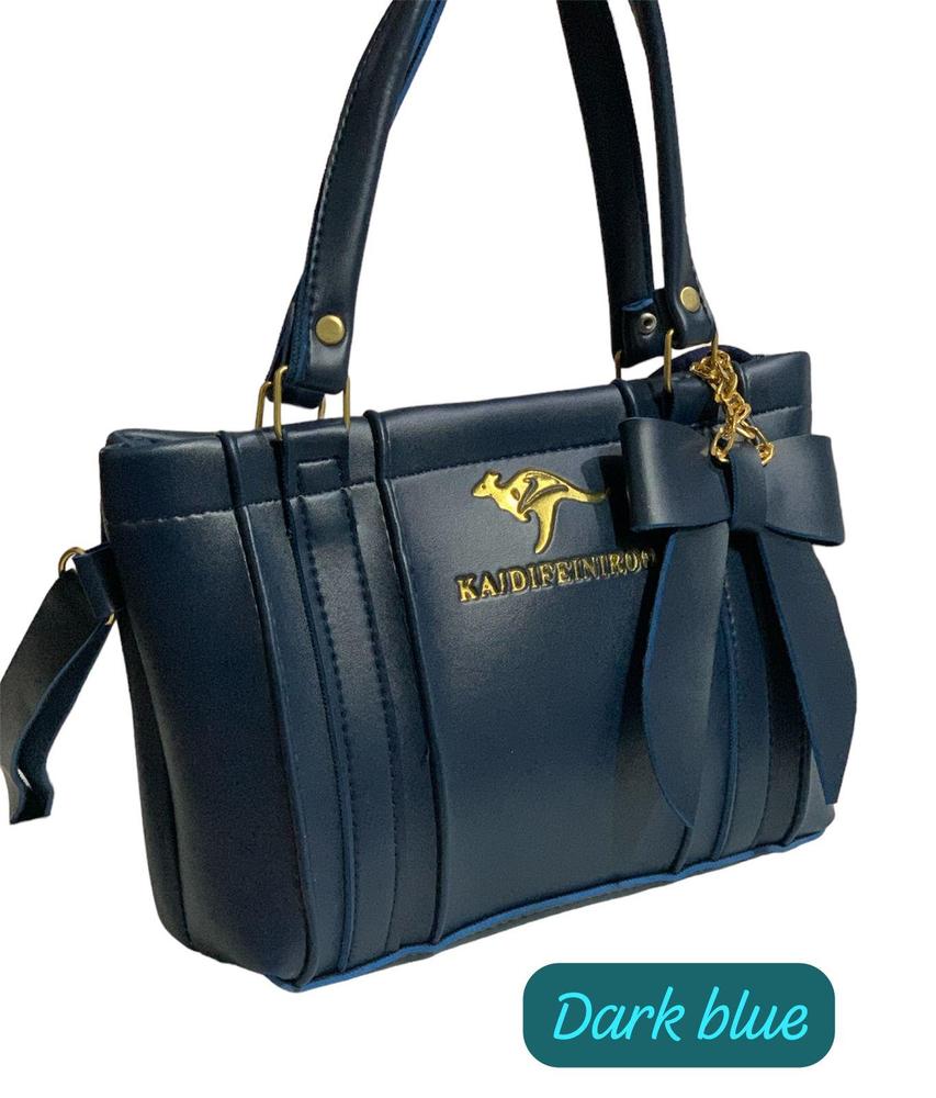 Women's Rexine Plain Hand Bag - PrimeKart Pakistan