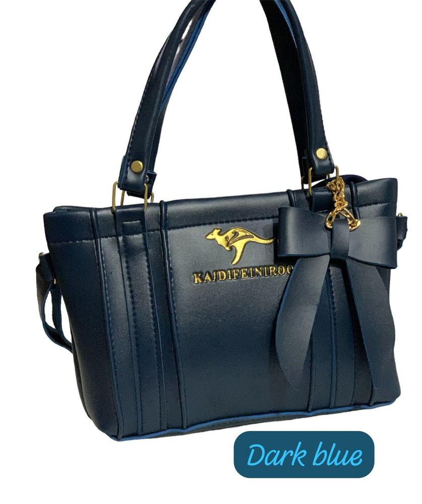 Women's Rexine Plain Hand Bag - PrimeKart Pakistan