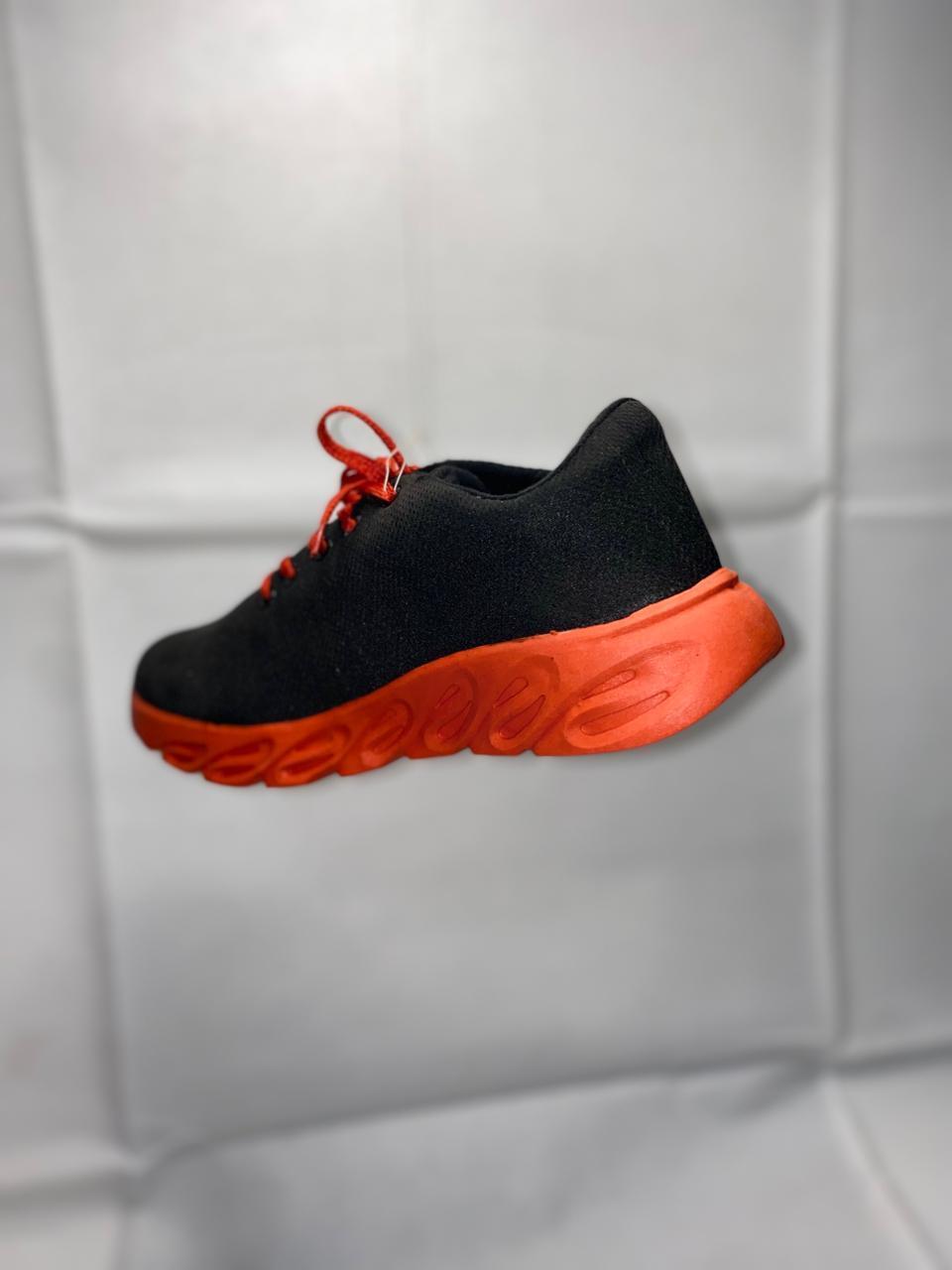 Men's Fabric Casual Sports Shoes, Red - PrimeKart Pakistan
