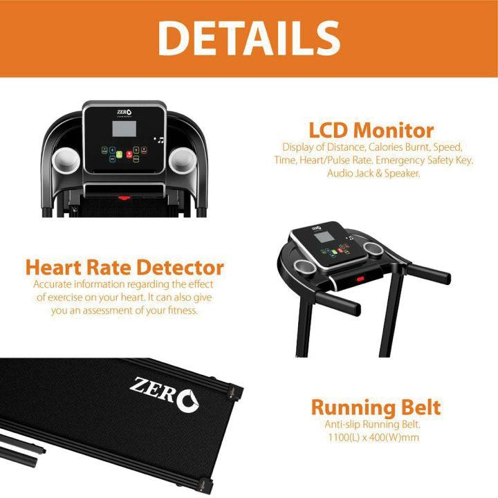 ZTR-15 treadmill in home use — cardio workout at home, no gym needed