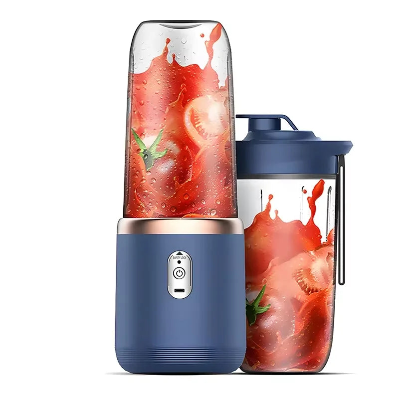 USB rechargeable blender bottle with cup