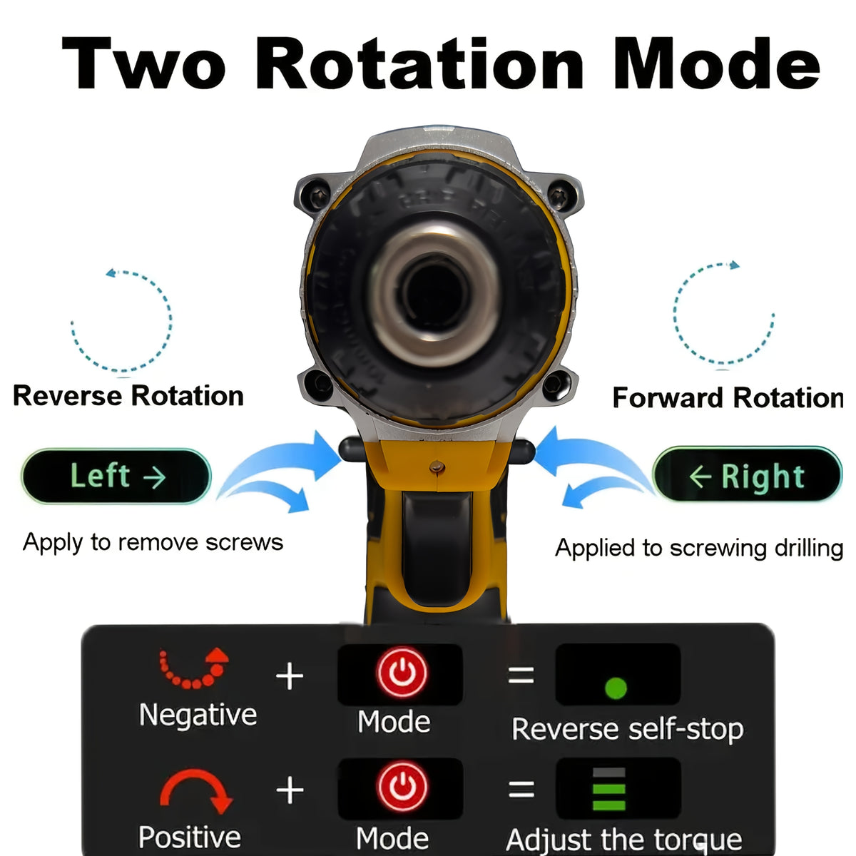Rechargeable drill driver set full accessories