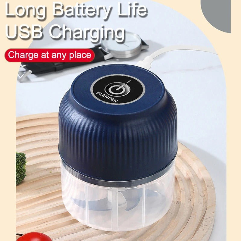 USB rechargeable chopper with long battery life