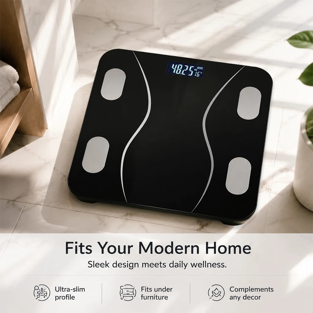 Smart scale LED display view