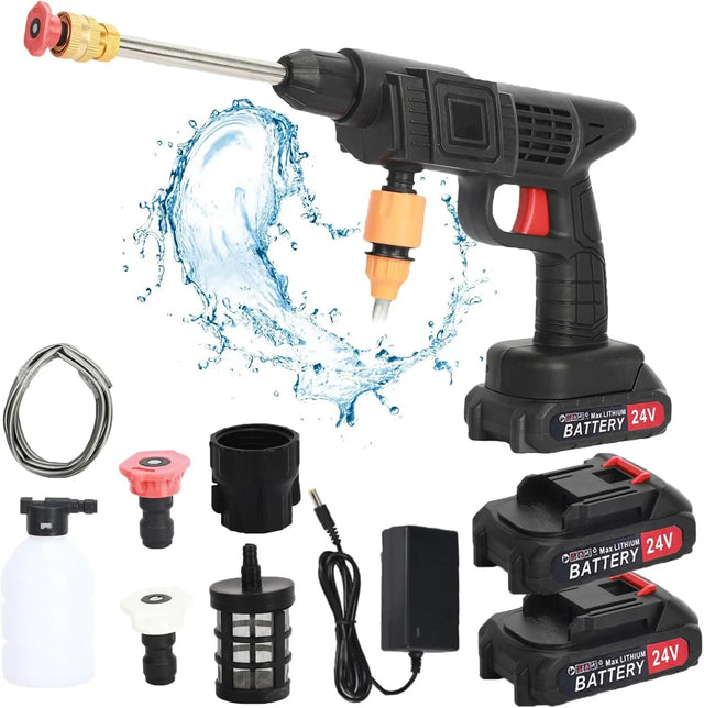 Cordless pressure washer gun full kit